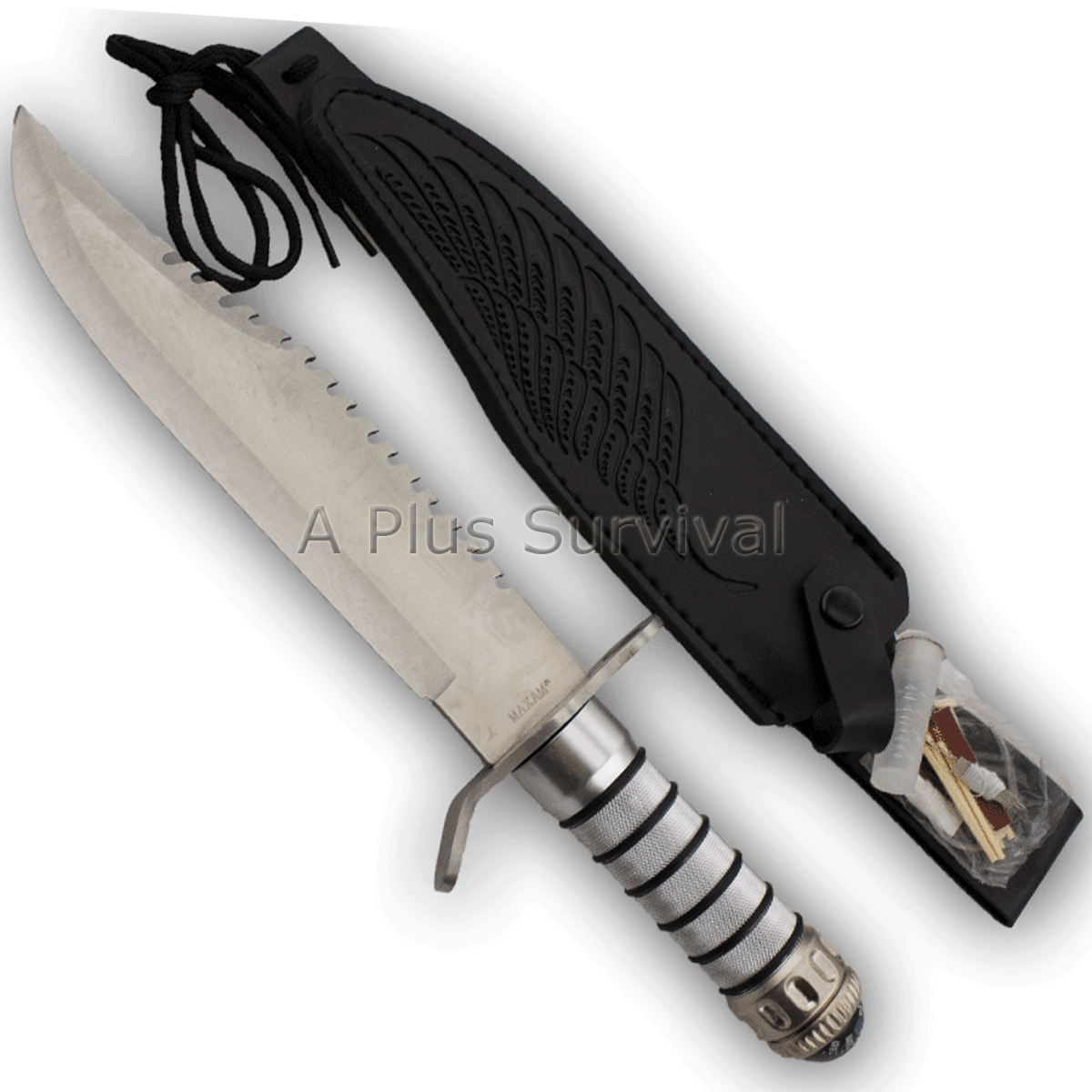 Fixed Blade Hunting Survival Combat Knife and Sheath