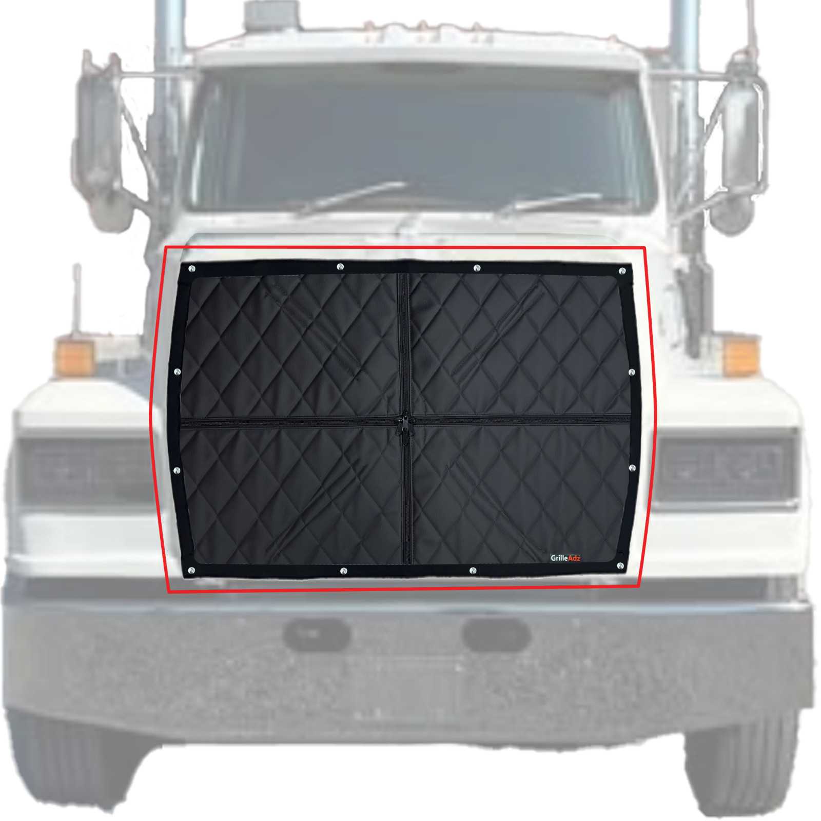 Premium Heavy Duty Quilted 2 Zip Winter Front for Ford Sterling LTL 9000