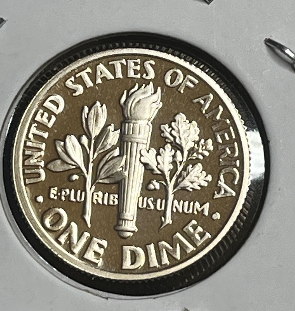 1976 S Roosevelt Dime Gem Cameo Proof CN-Clad