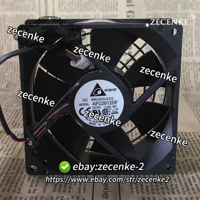 HP ML110 Gen9 784588-001 791708-001 AFC0912DF A67 12V 1.43A Cooling fan