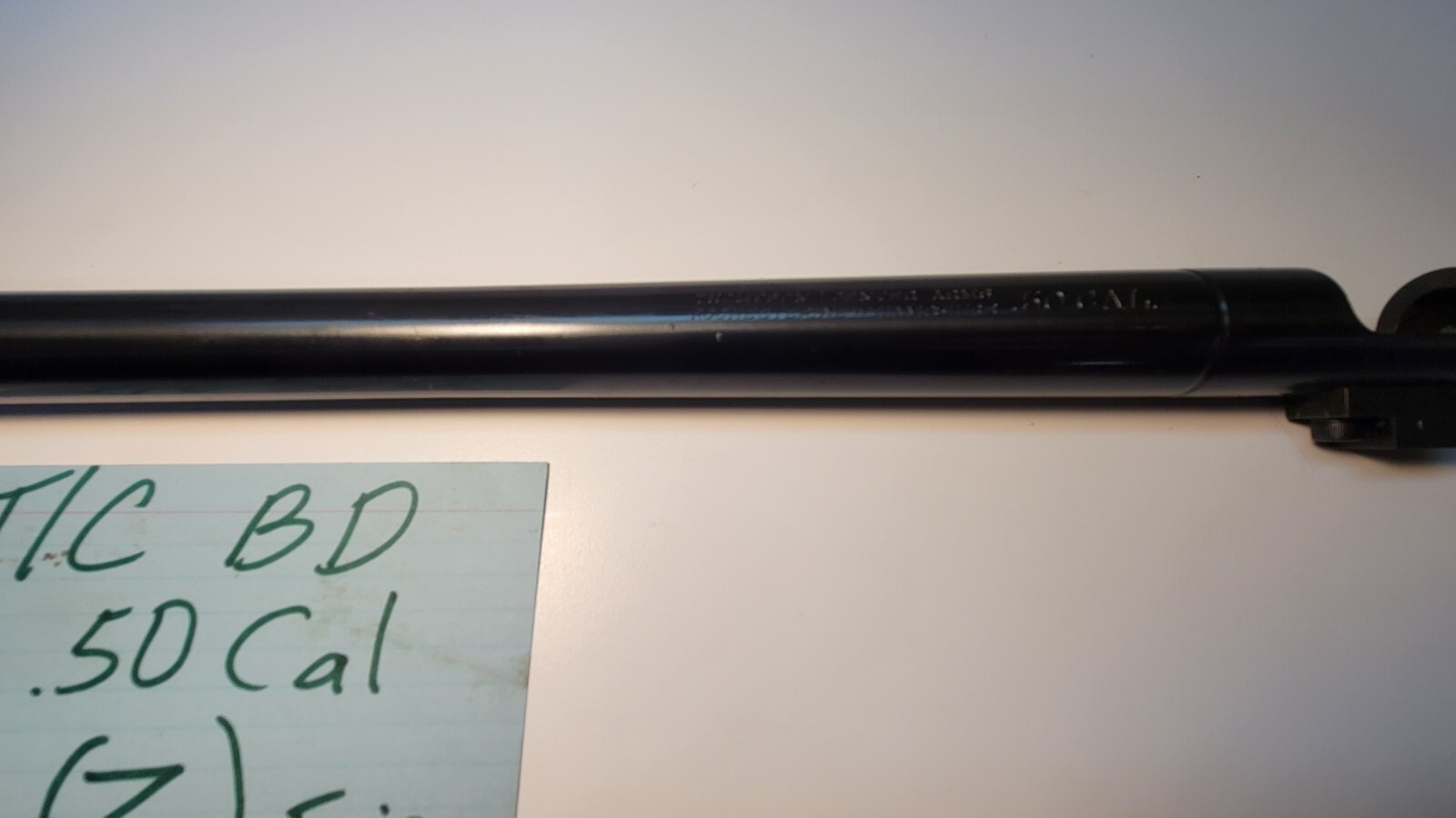 T/C Black Diamond .50 Cal. Inline Muzzleloader Barrel Without a Breech Plug (Z)