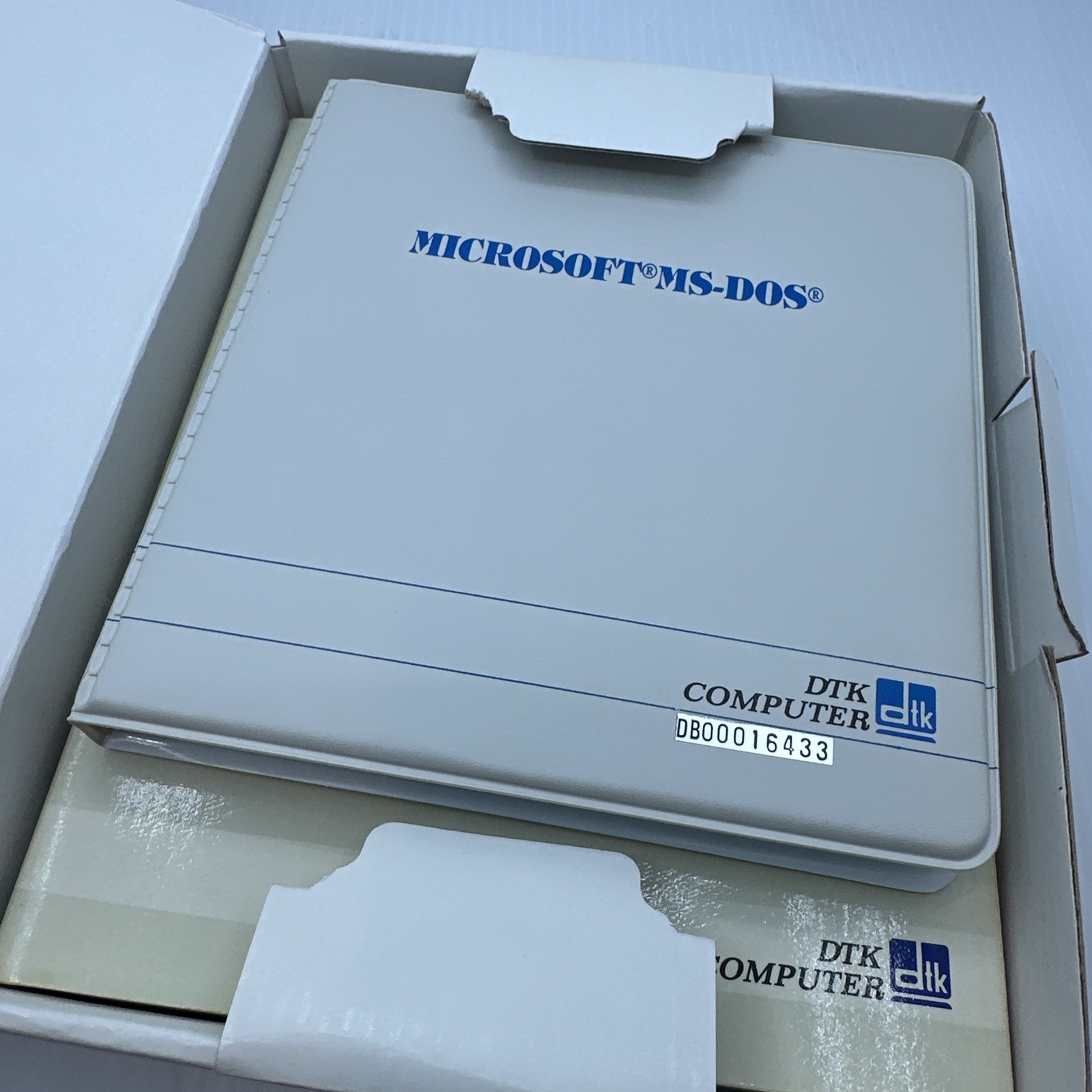 microsoft ms-dos dtk computer 4.01
