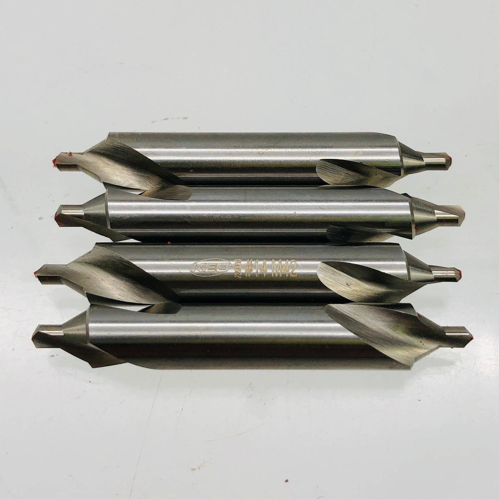 Keo Cutters 11442 Combined Drill and Countersink #14 M42 RH 60Deg HSS Bell 4pk