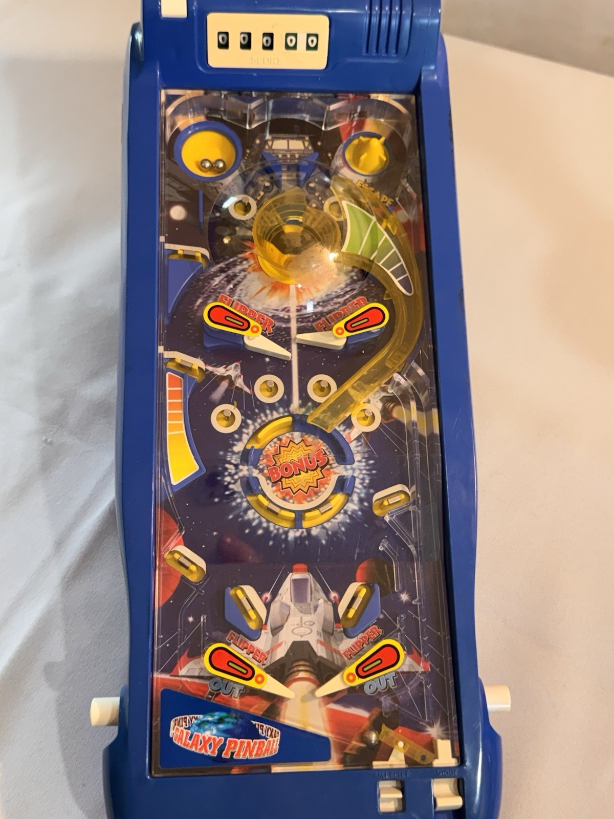Vintage Radio Shack 60-1171 Galaxy Pinball Tabletop Game