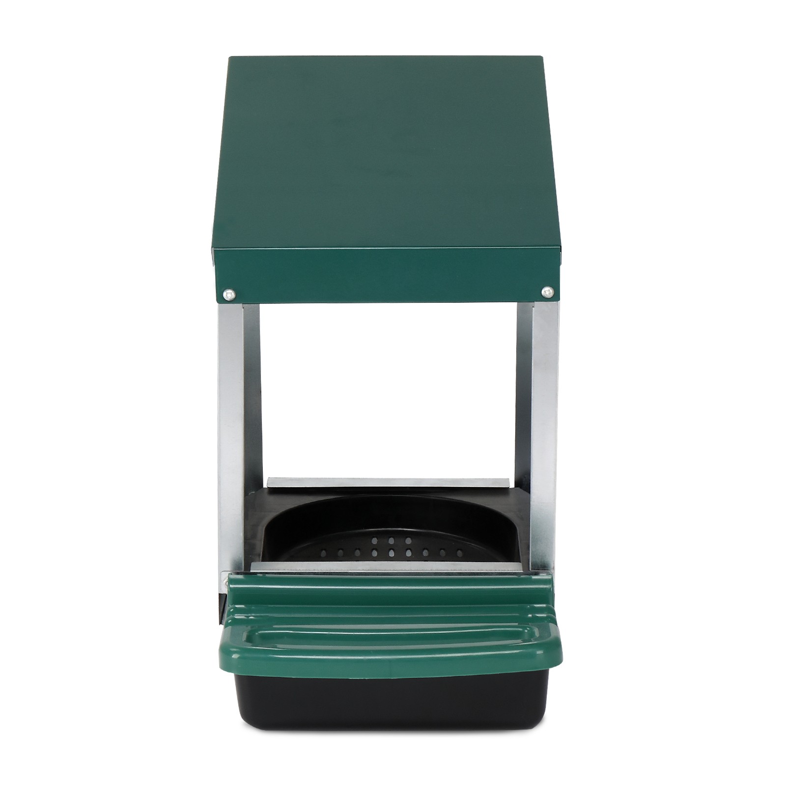 Chicken Nesting Boxes 1 Hole Metal Chicken Egg Laying Box Rollout Egg Collection