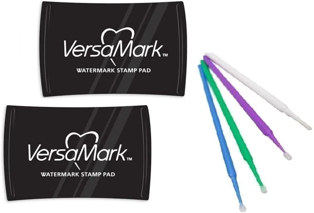 Versamark Watermark Embossing Bundles (Versamark Clear Ink Pad 2 Pk)