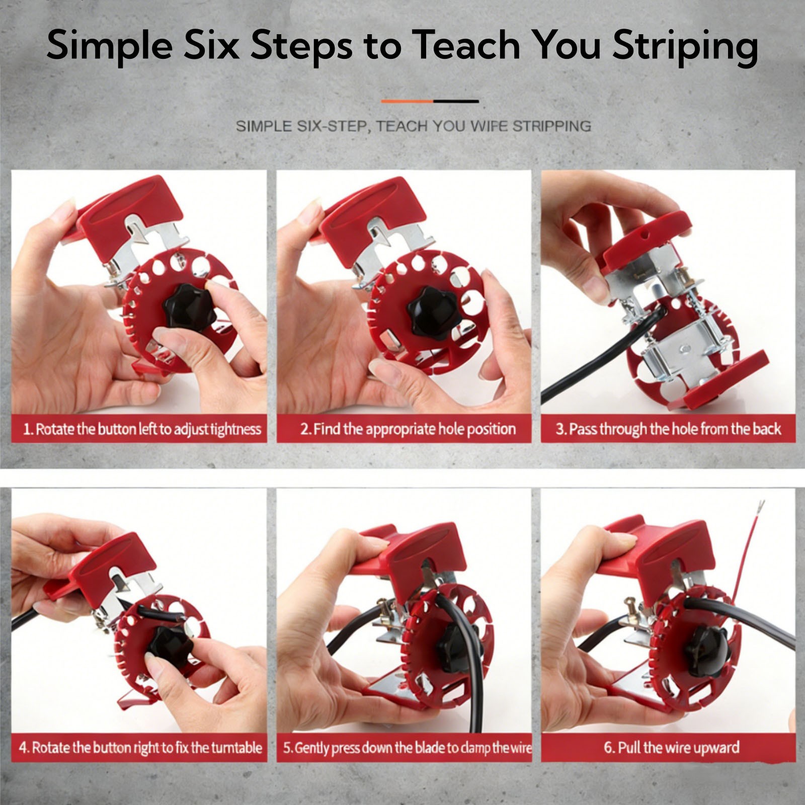 Wire Stripper Tool for Damaging Conductor Protection During Stripping Process