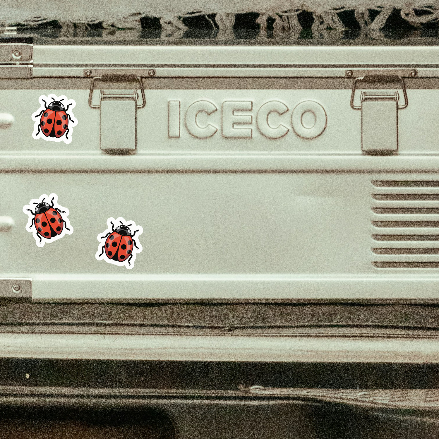 2" Ladybug Stickers Bundle 10 Pack - Bugs Insects Decal Sticker Ladybugs Insect