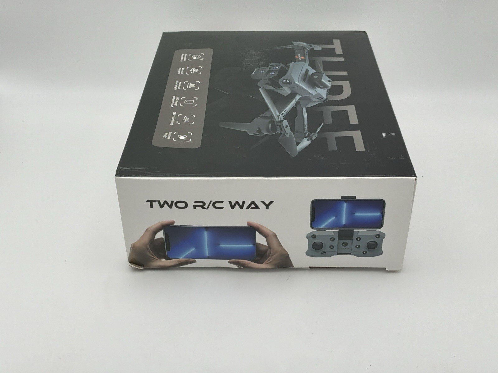 K6 Max RC Drone 4K Dual Camera Foldable w/ Case Controller Open Box