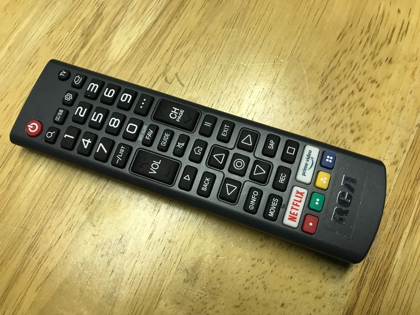 RCA AKB76037002 OEM Remote RW0SU7049 / RWOSU6547-B / RWOSU5047 / RWOSU5549