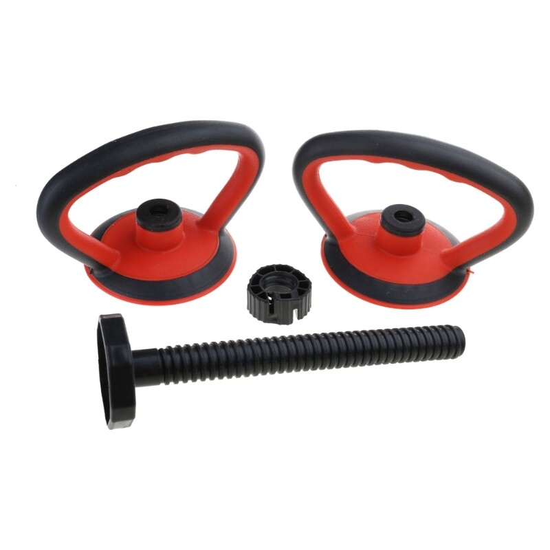 Adjustable Kettlebells Handle Dumbbells Converter Workout Kettle Bells Grip