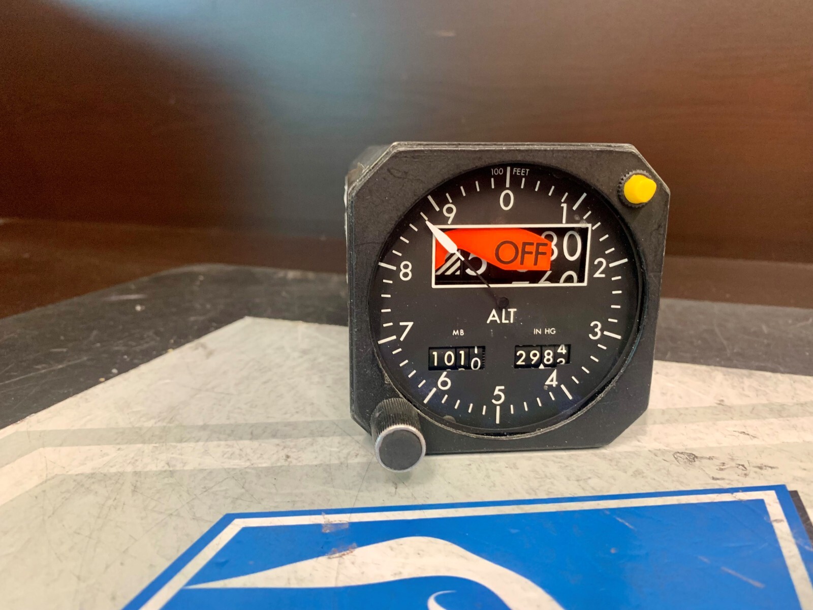 Altitude Indicator BA141 4016341-907 Removed Working