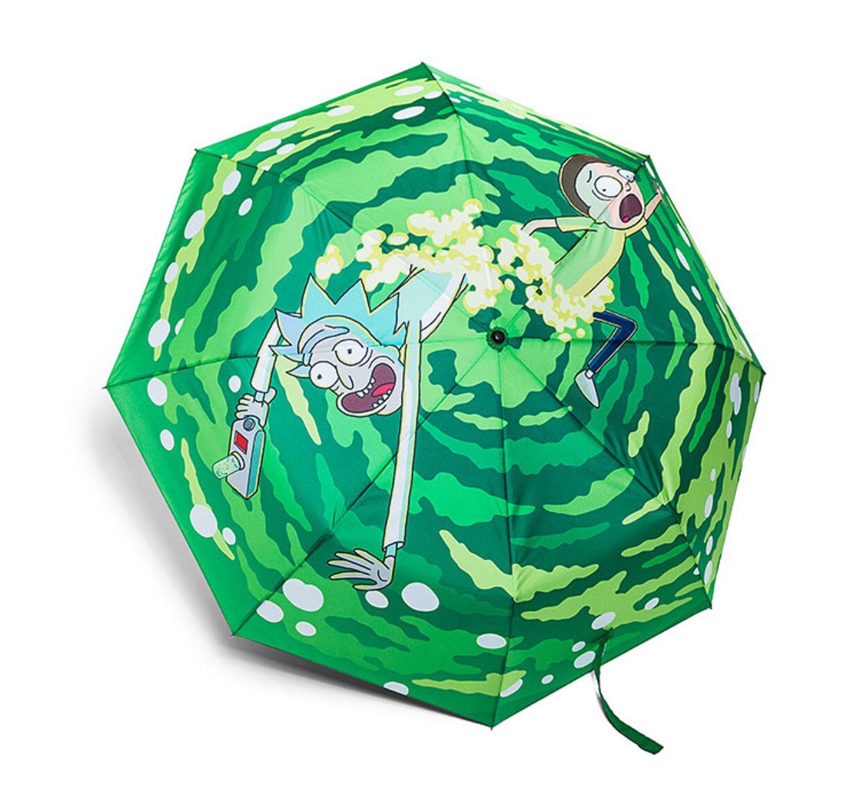Neon Riot Adult Swim Rick and Morty Umbrella Portal Jump