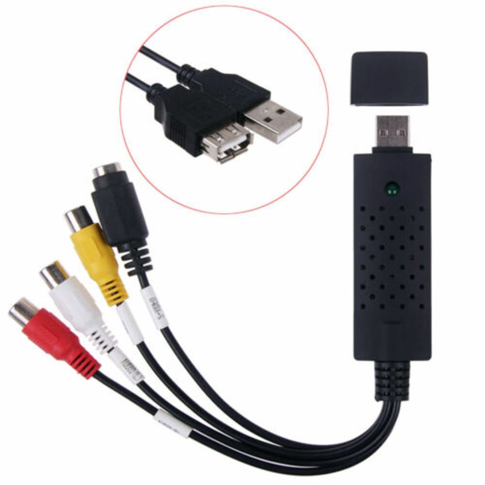 USB Video Capture Card Adapter Fast Charging Compatible Durable Reliable