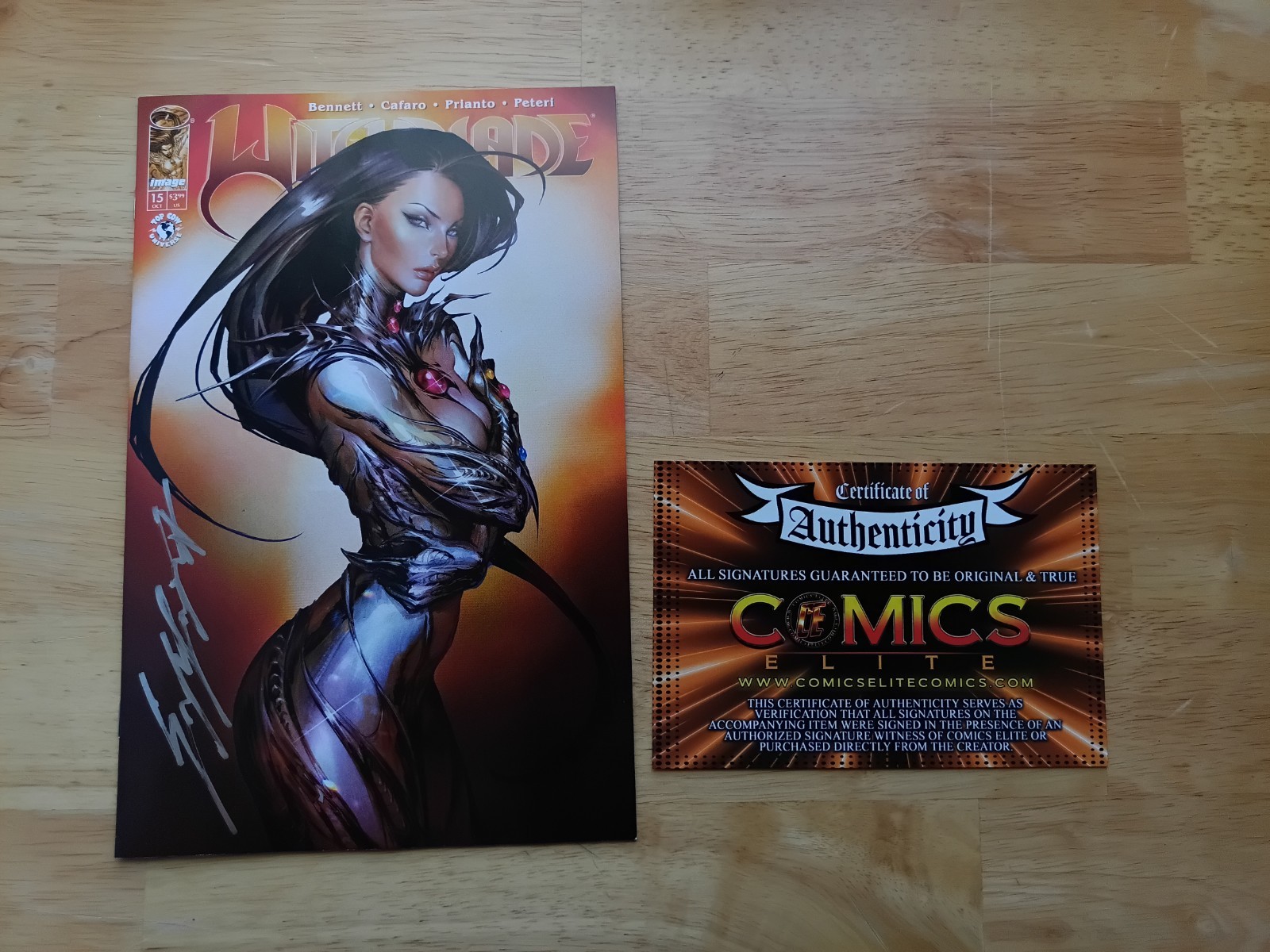 Witchblade #15: Sozomaika Variant; Signed By Sozomaika