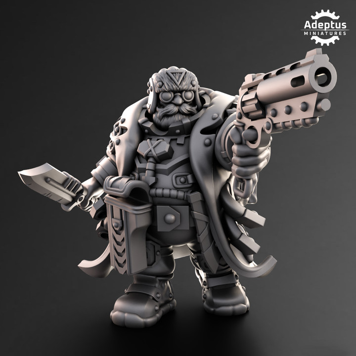 Adeptus Miniatures - Space Dwarves Kill Team