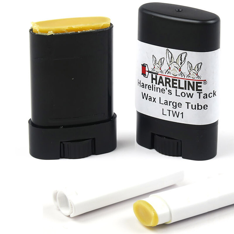 HARELINE LOW TACK DUBBING WAX - Fly Tying Dub Wax - 2 Sizes Available NEW!
