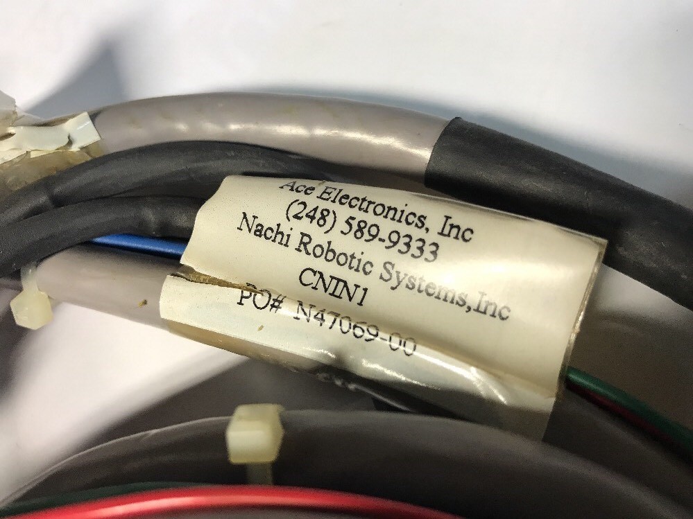 NACHI Robotics AW CONTROLLER CONTROL PANEL WIRE HARNESS CABLE CNIN1 Fast Ship