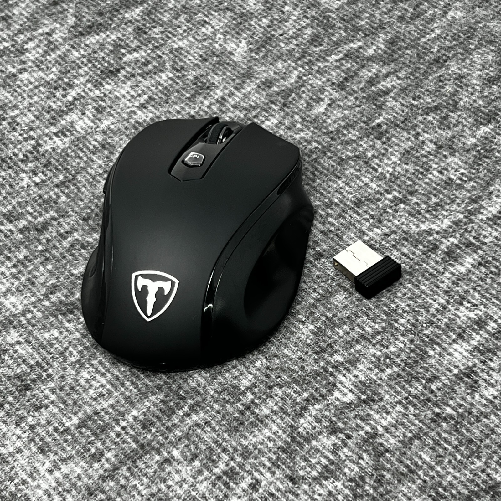 Wireless D-09 Computer Mouse USB Cordless Mice for Laptop, Ergo Grips,Lightspeed