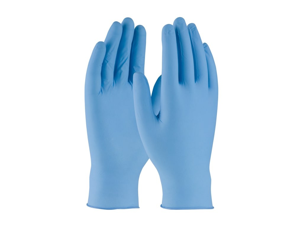 QRP BQF12-2X - Gloves Nitrile Blu e Ambi 100/k XXL