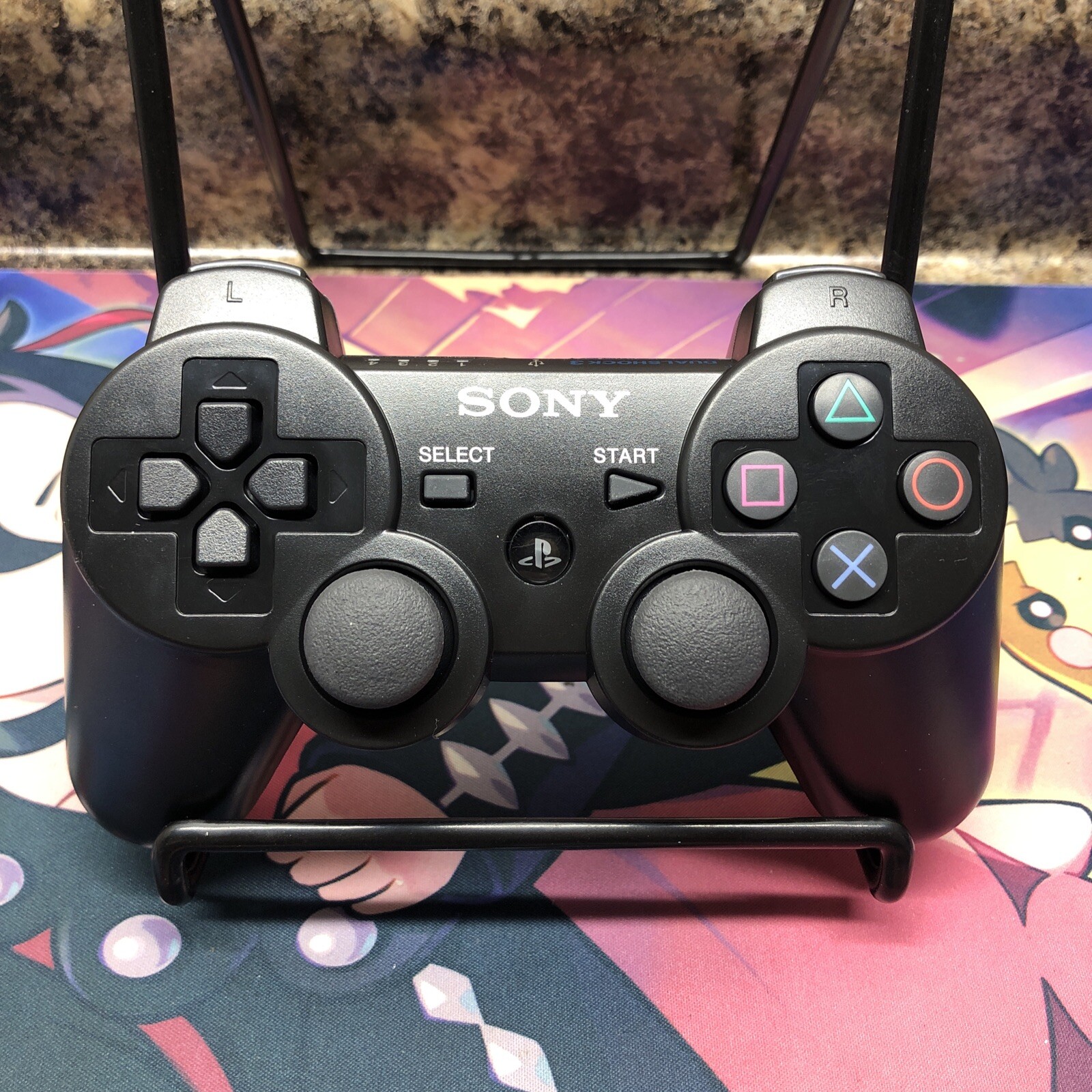 Sony Playstation 3 Slim 150 GB Console Controller, Cables, & 5 Games PS3 -Lot 37