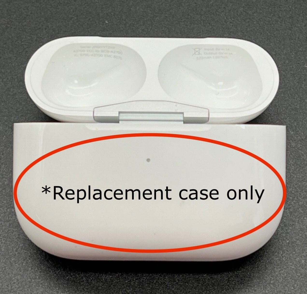 Genuine Authentic Replacement Apple Airpods Pro A2700 2nd Gen Charging Case (A)