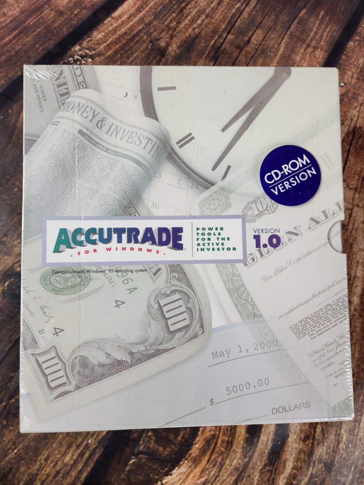 Accutrade for Windows 3.1 /95 Version 1.0 Power Tools for Active Investor New