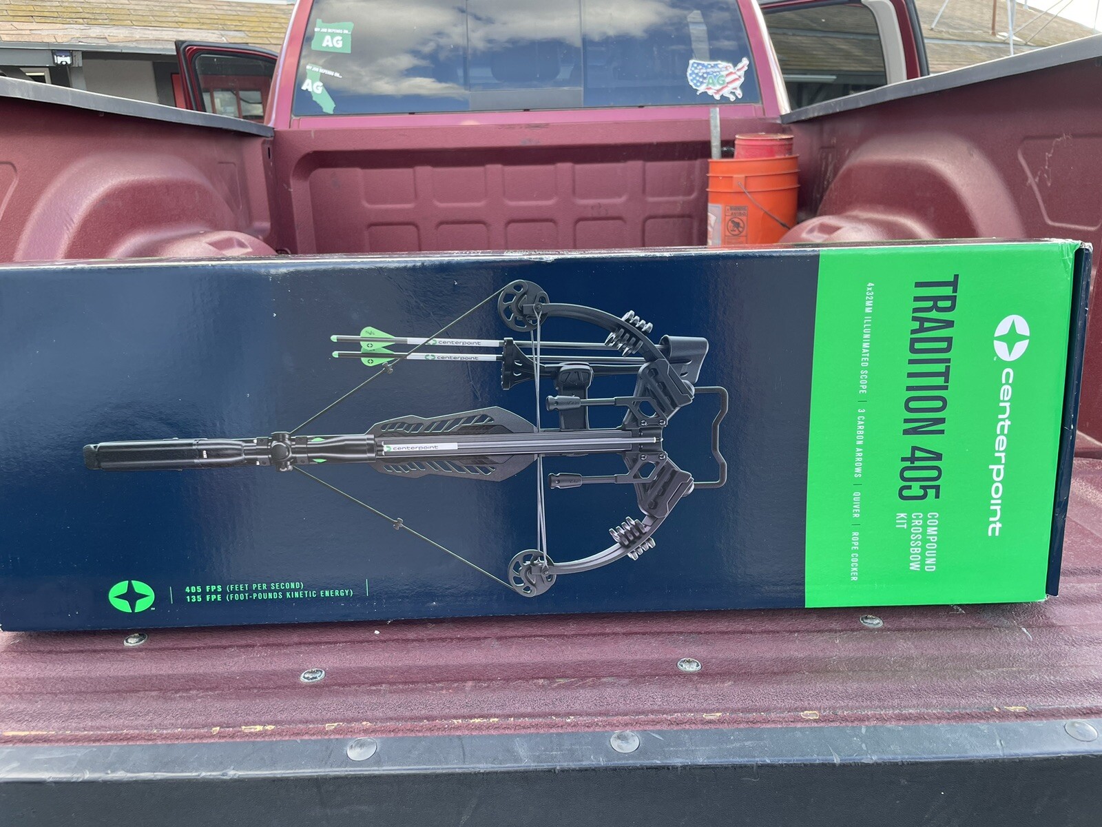 CenterPoint Tradition 405 Crossbow Package - Black