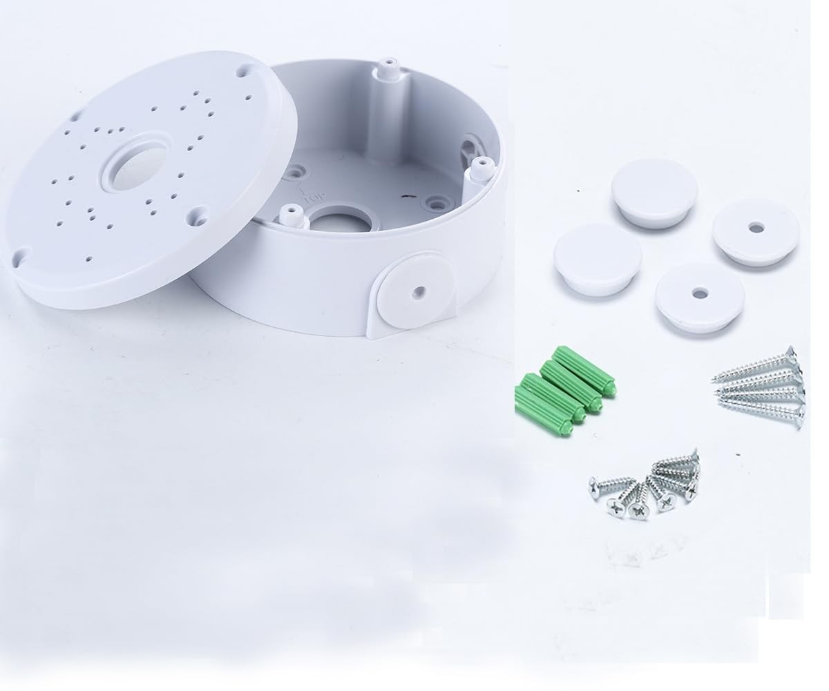 Plastic Universal Junction Box for Bullet & Dome IP Security Camera Mount Bra