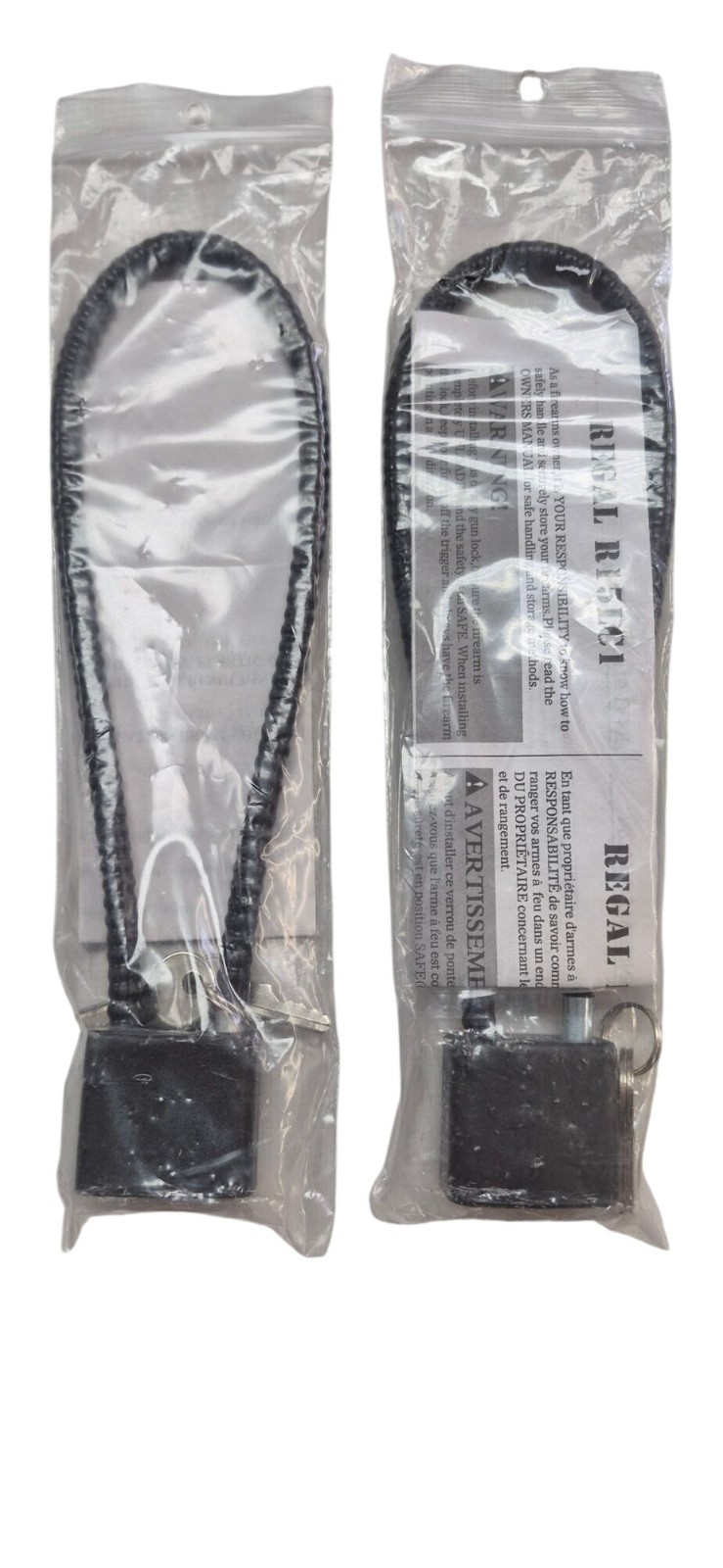 Regal R15LC1 Gun Safety Cable Lock With Keys