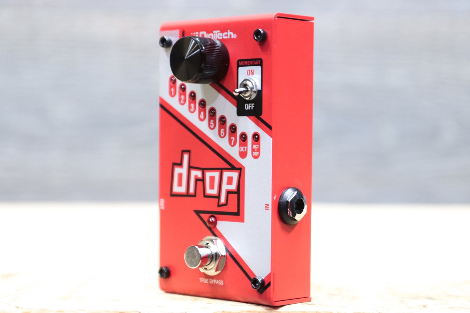 DigiTech Drop Compact Polyphonic Drop Tune Pitch Shifter Effect Pedal w/Box