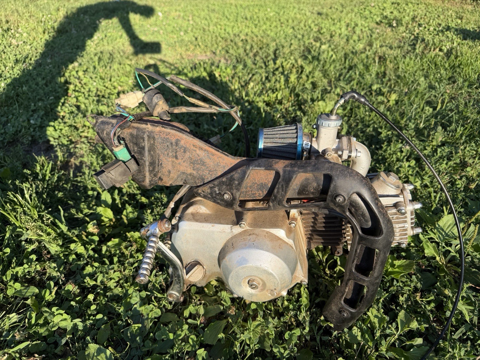 Baja 50cc 4-Stroke Engine Motor RUNS GOOD Missing Shaft