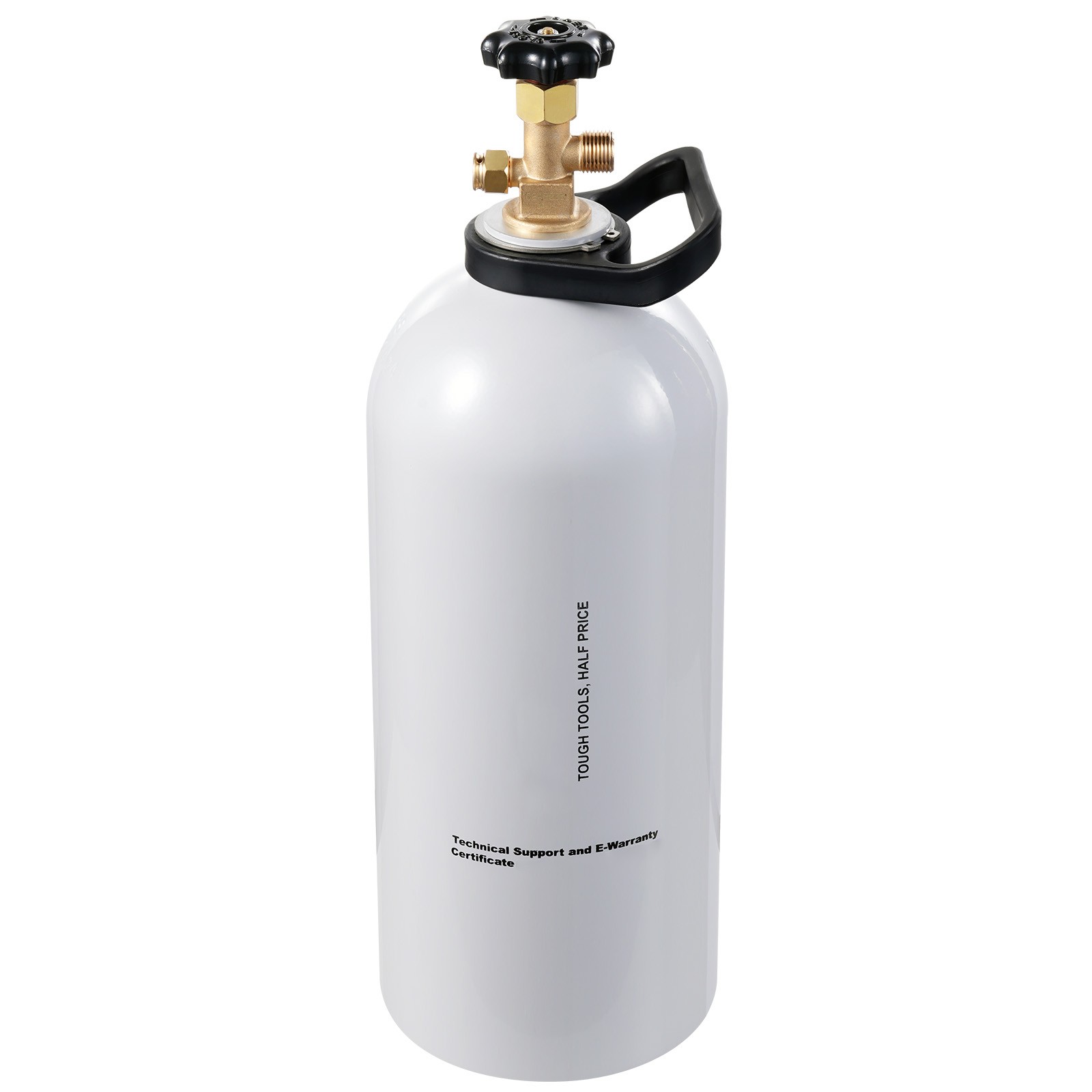 Uimoso CO2 Tank 10 lbs Aluminum Alloy Gas Cylinder w/CGA320 Valve DOT Approved