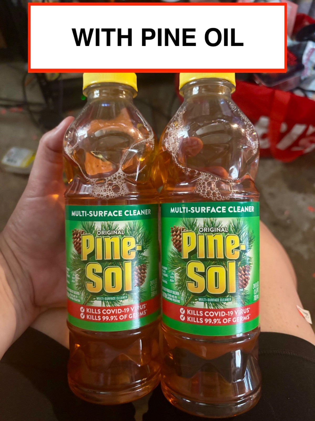 Pine Sol ORIGINAL Formula with PINE OIL 24 Fl Oz X2 READ