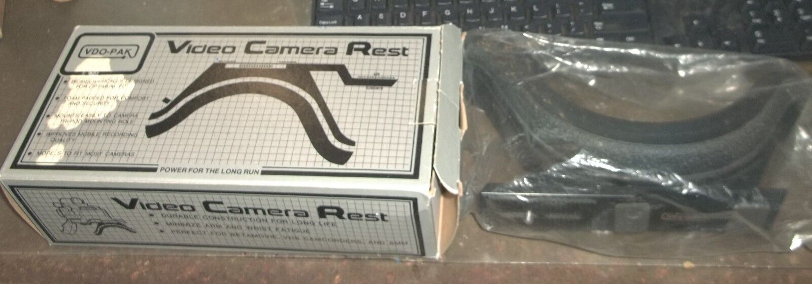 NEW IN BOX VDO-PAK VIDEO CAMERA REST CR-202 "FLAT" BASE CAMERA (883)