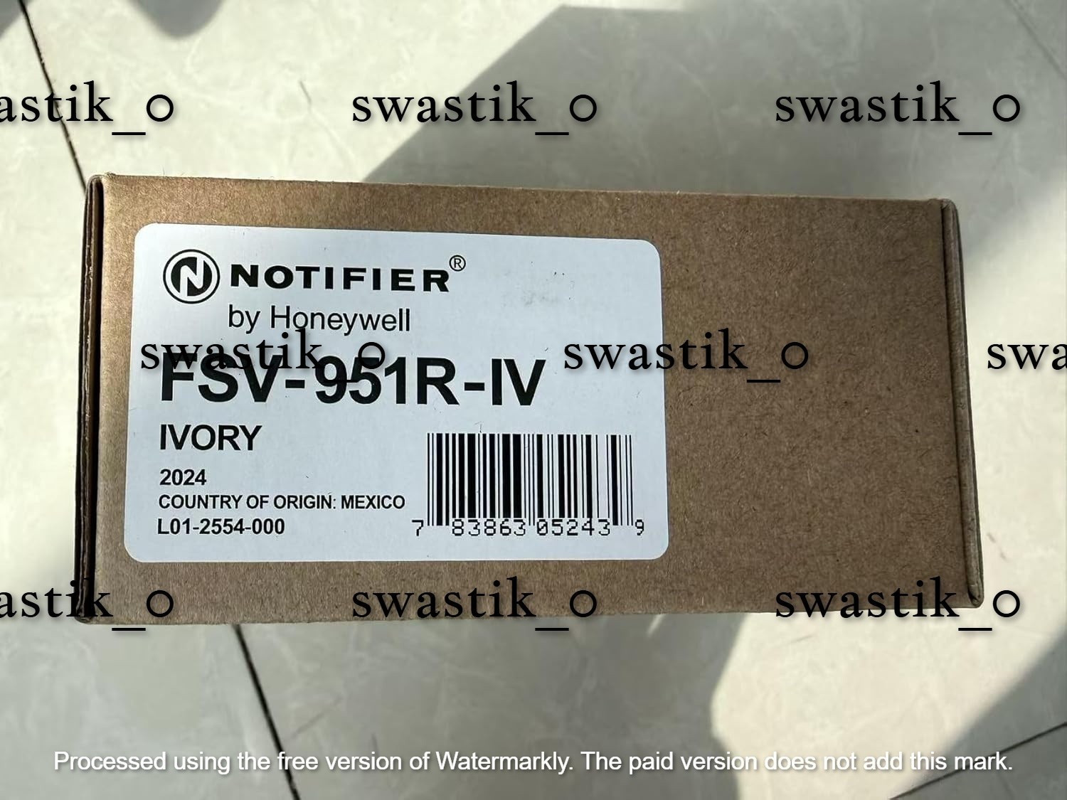 FSV 951R IV Notifier Smoke Detector Head Only