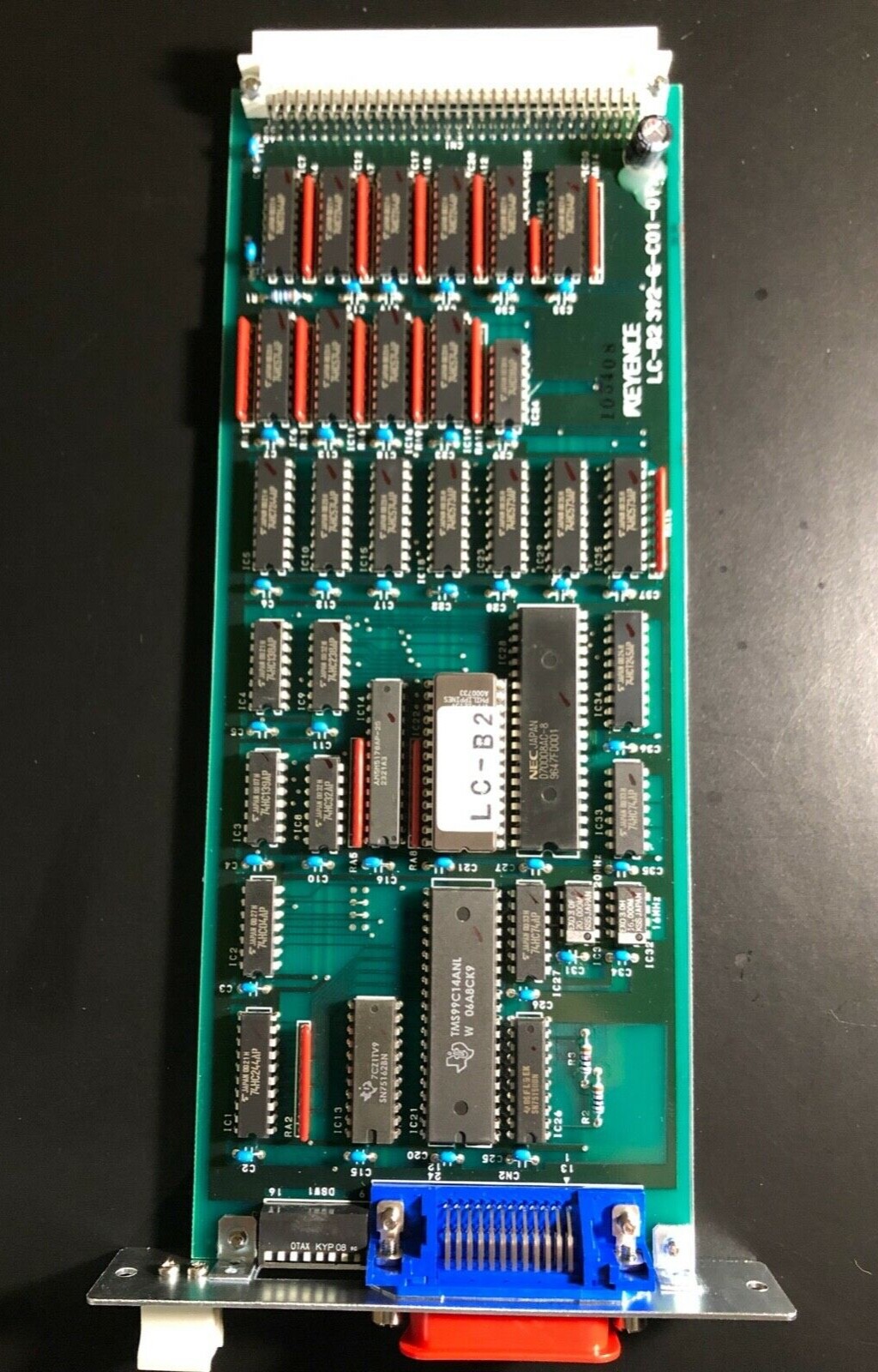Keyence Circuit Board LC-B2 392-G-C01-01 Input Output PC NEW