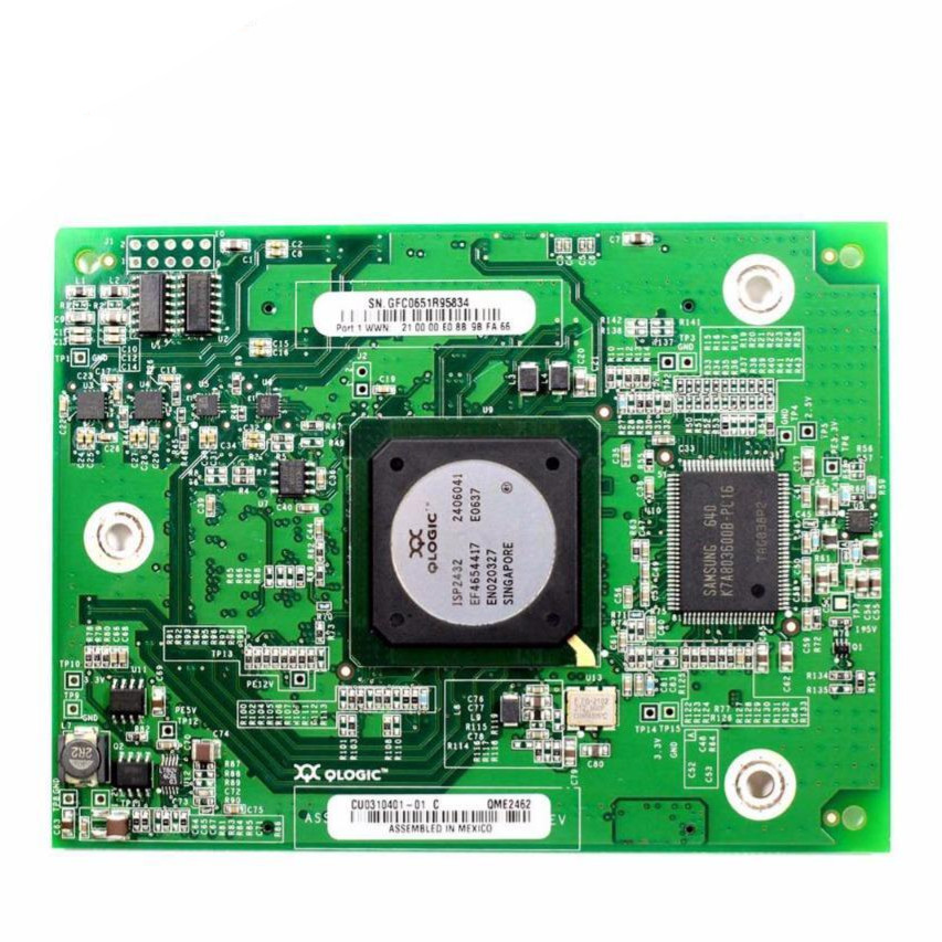 Dell Powerdge 1855 1955 QME2462 4GB Fibre Channel Host Bus Adapter Card UP006