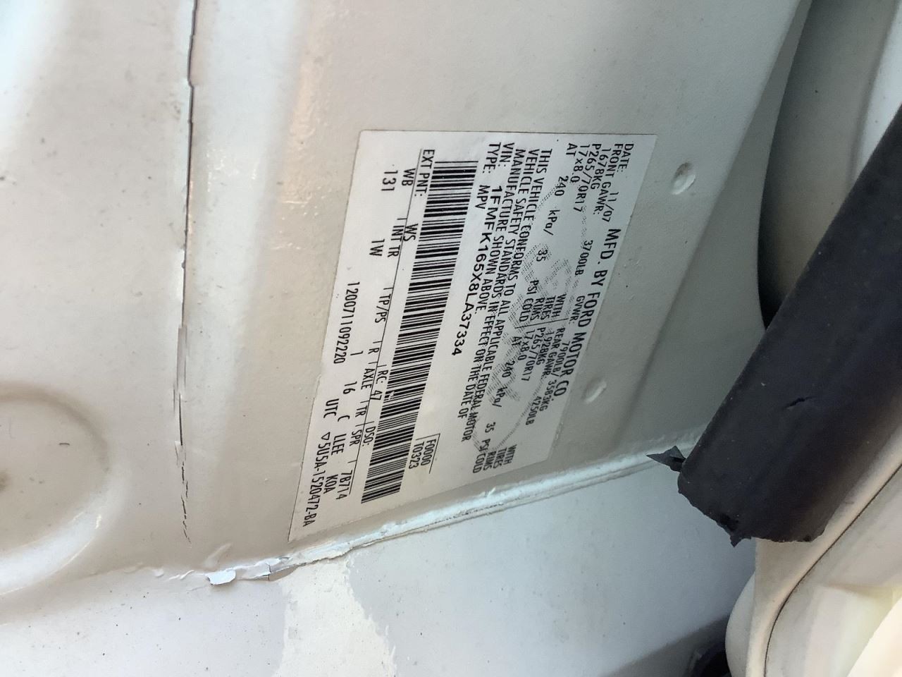 EXPEDITON 2008 Glove Box 4711865