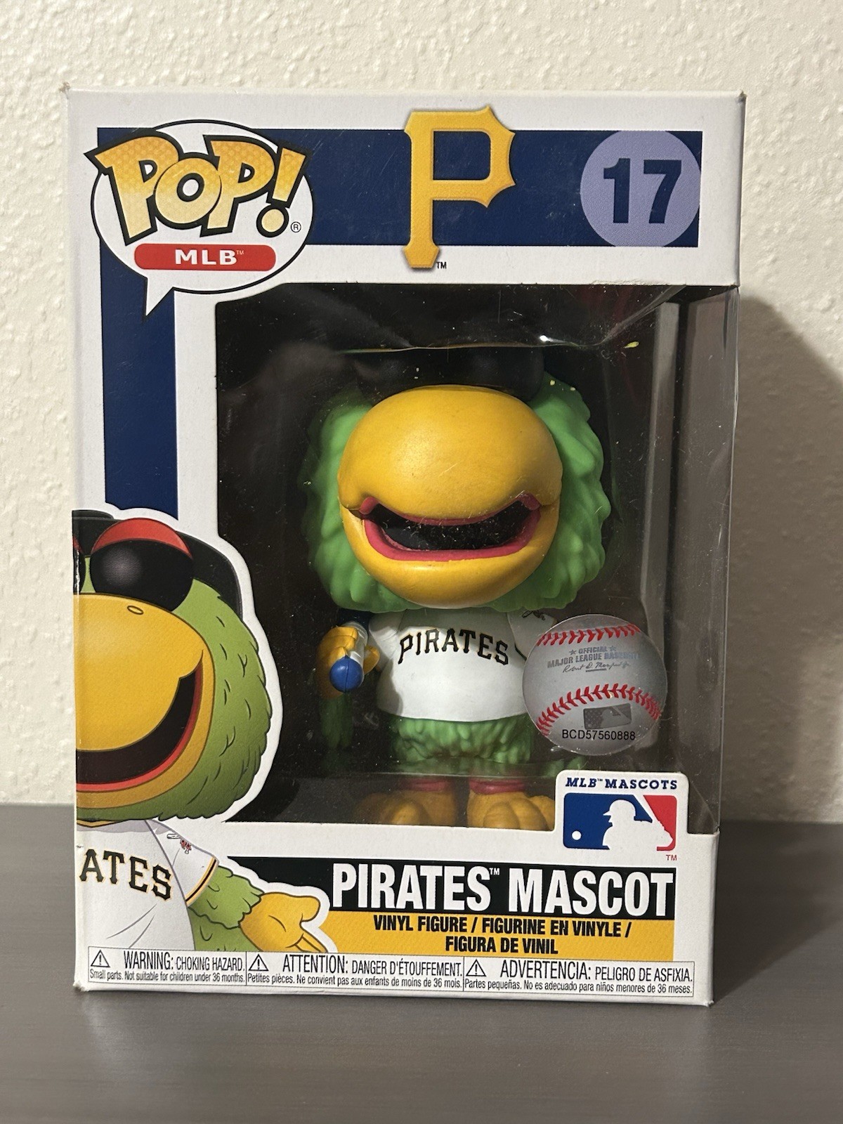 Pittsburgh Pirates Parrot Funko POP! Sports MLB Mascots #17 Brand New