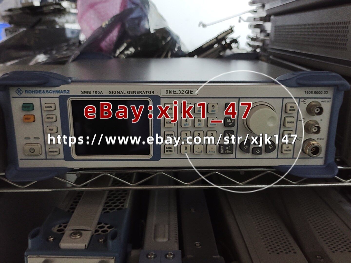 1PCS Rohde & Schwarz SMB100A RF Microwave Signal Generator - 9 kHz to 3.2 GHz