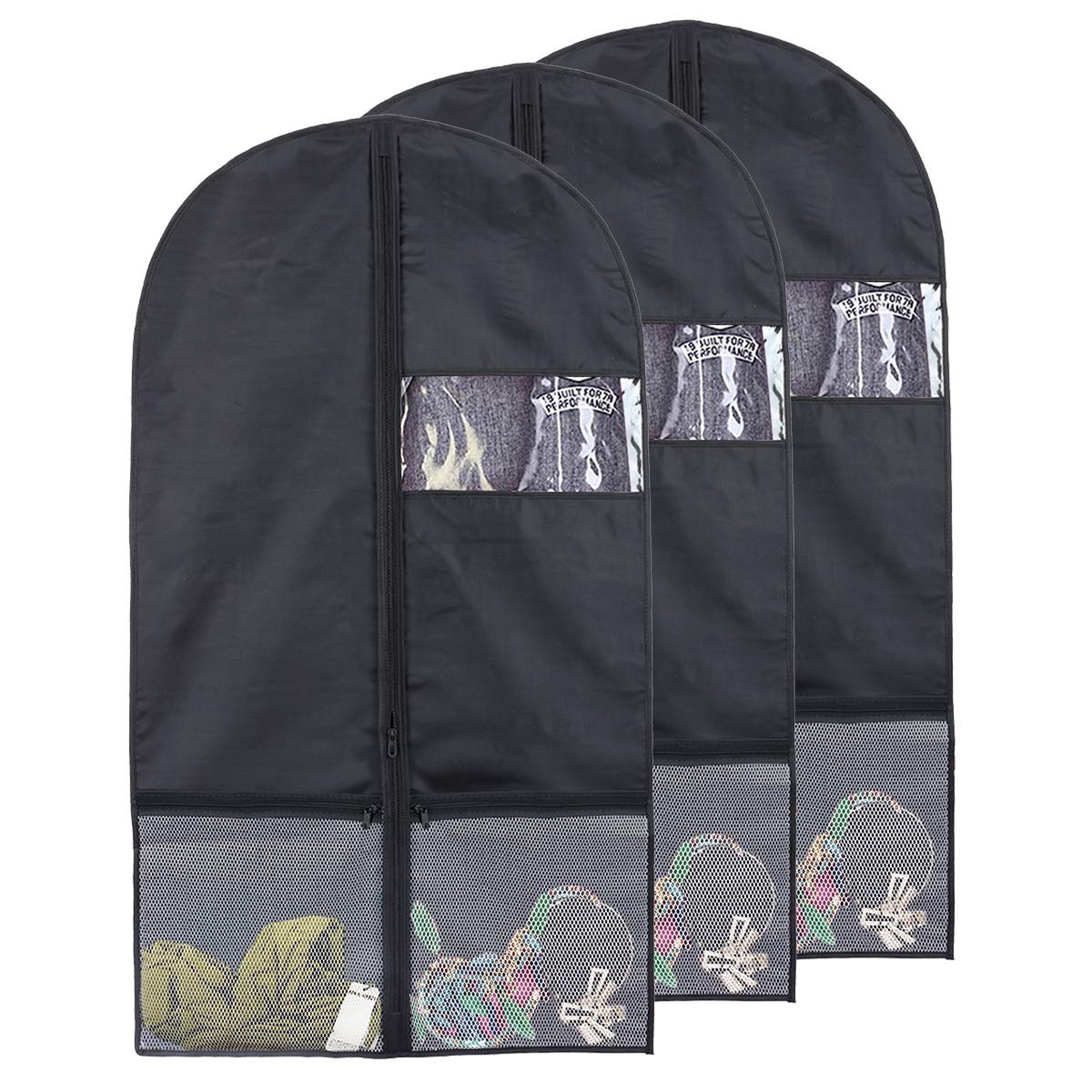 Dance Costume Bags,43" Foldable Garment Bags for Dance Competitions Garment B...