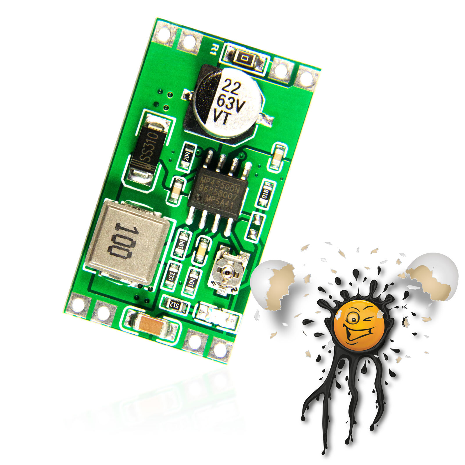 8-55V 2A MP4560 voltage converter voltage converter 3-16V out adjustable adj.