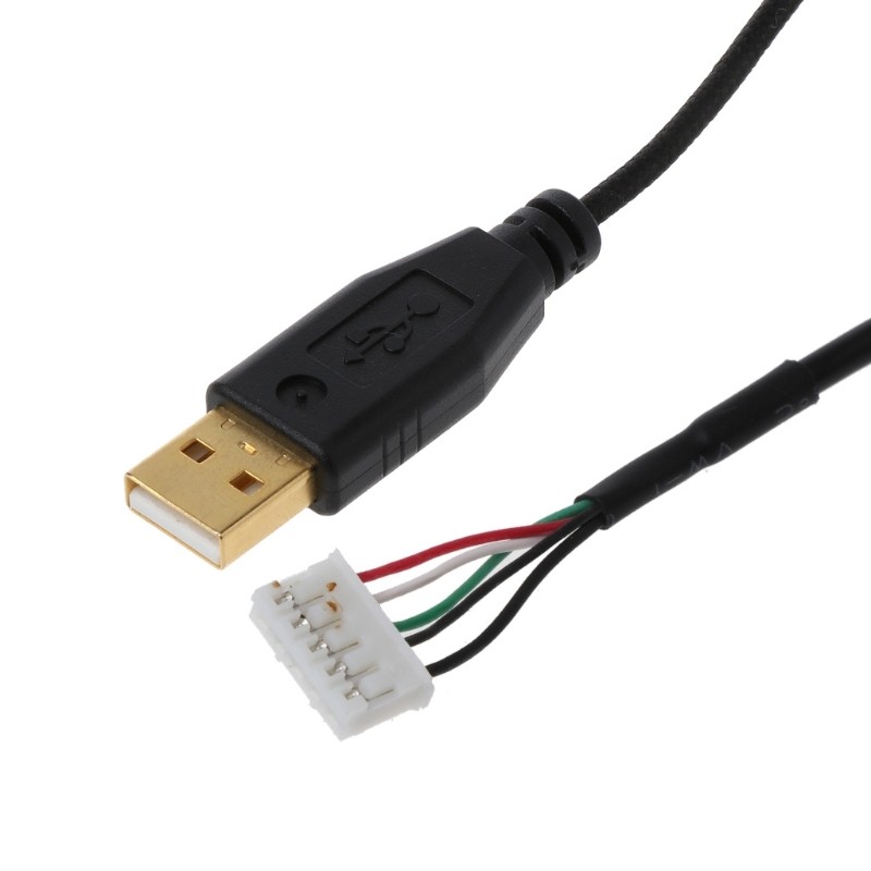 7.4ft Mouse Cord USB Mouse Cable Nylon Braided Durable Mouse Line for Naga 2014