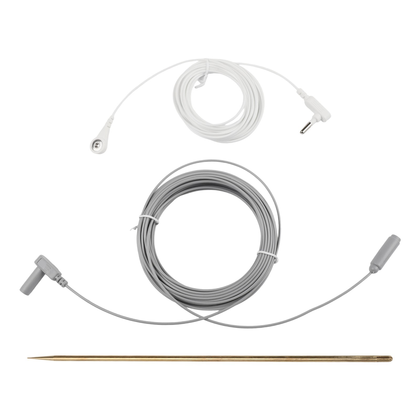 Grounding Rod 30cm Long with Ground Wire for Enhanced Electrical Safety