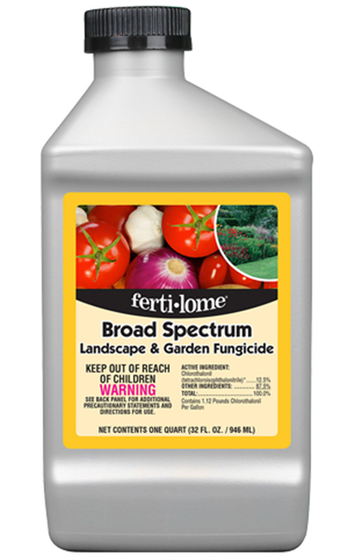 FertiLome Broad Spectrum Landscape and Garden Fungicide, 32 oz, Garden Fungicide