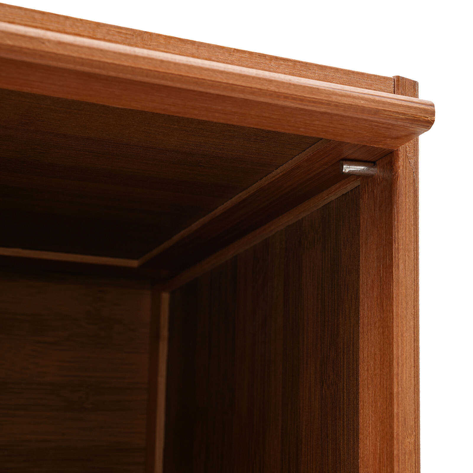 9-Tier Bamboo Shoe Rack Cabinet Shoe Cabinet With Flip Door For Storing Shoe New