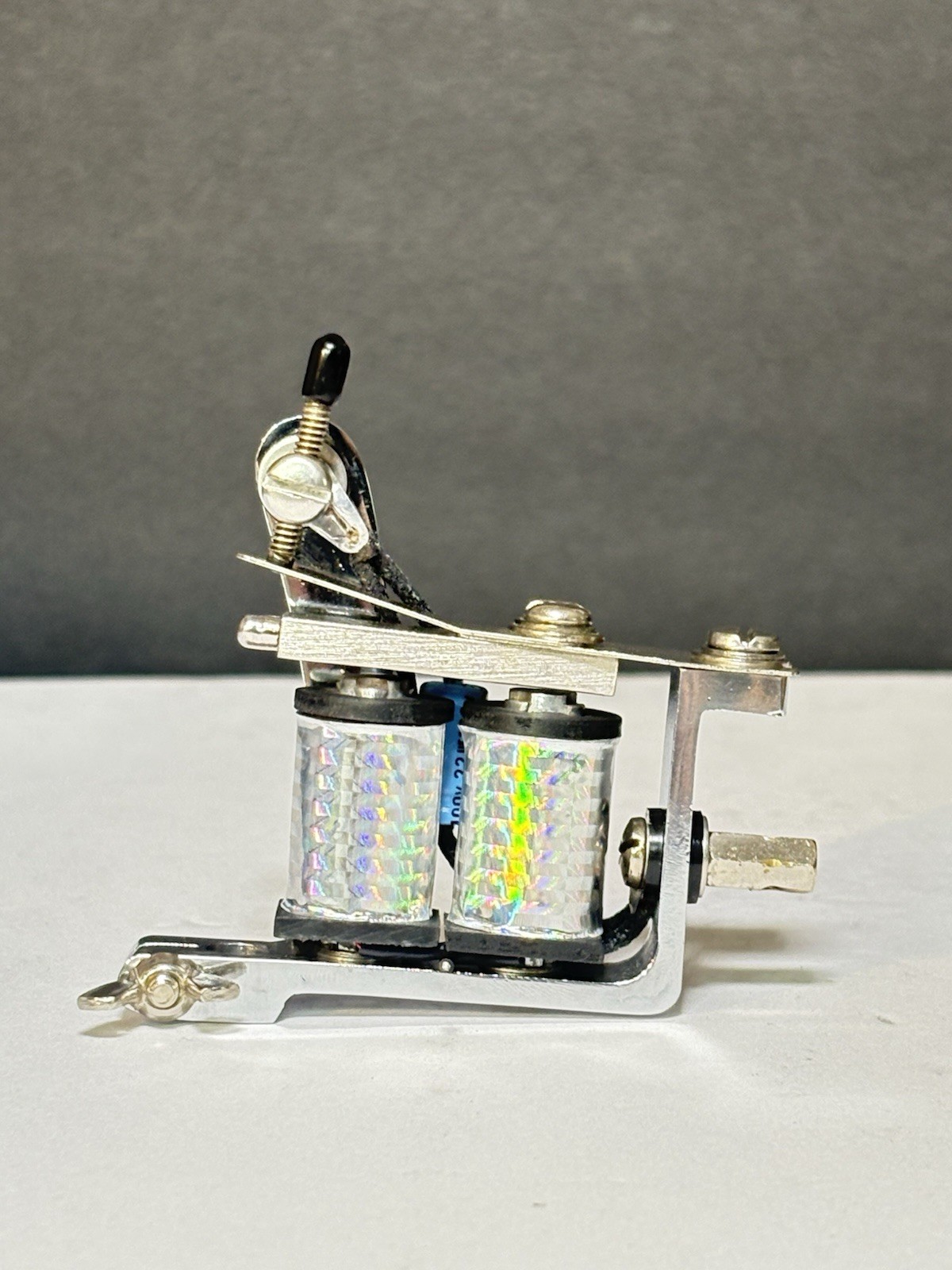 Vintage Spaulding & Rogers Chrome “FLAT SIDE” Lightweight Tattoo Machine