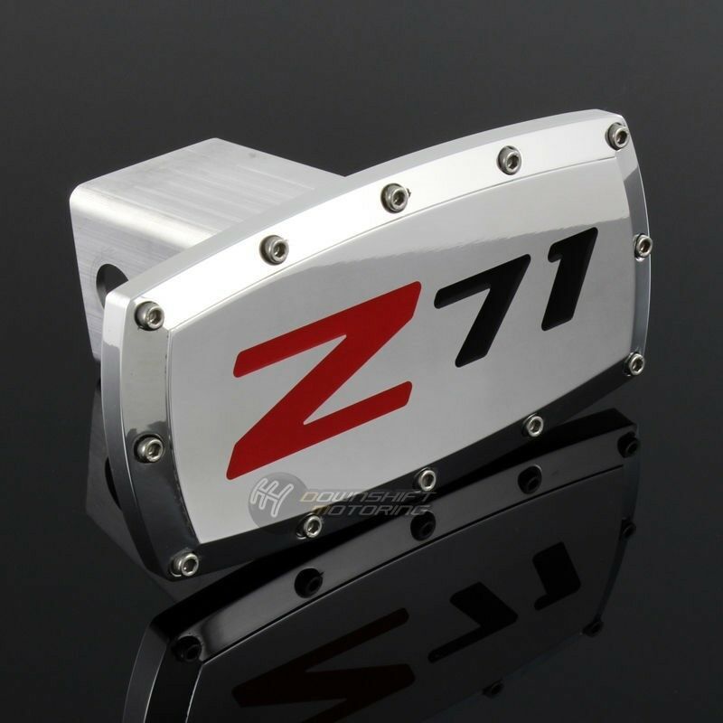CHEVROLET Z71 Hitch Cover Plug Cap 2" Trailer Tow Receiver W/ ALLEN BOLTS DESIGN