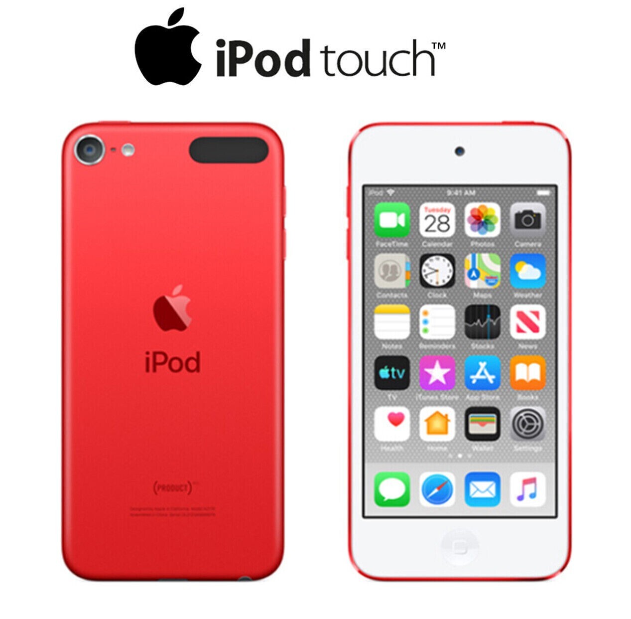 New Apple iPod Touch 7th Generation 256GB Red MP3 - Sealed Retail box - Gift